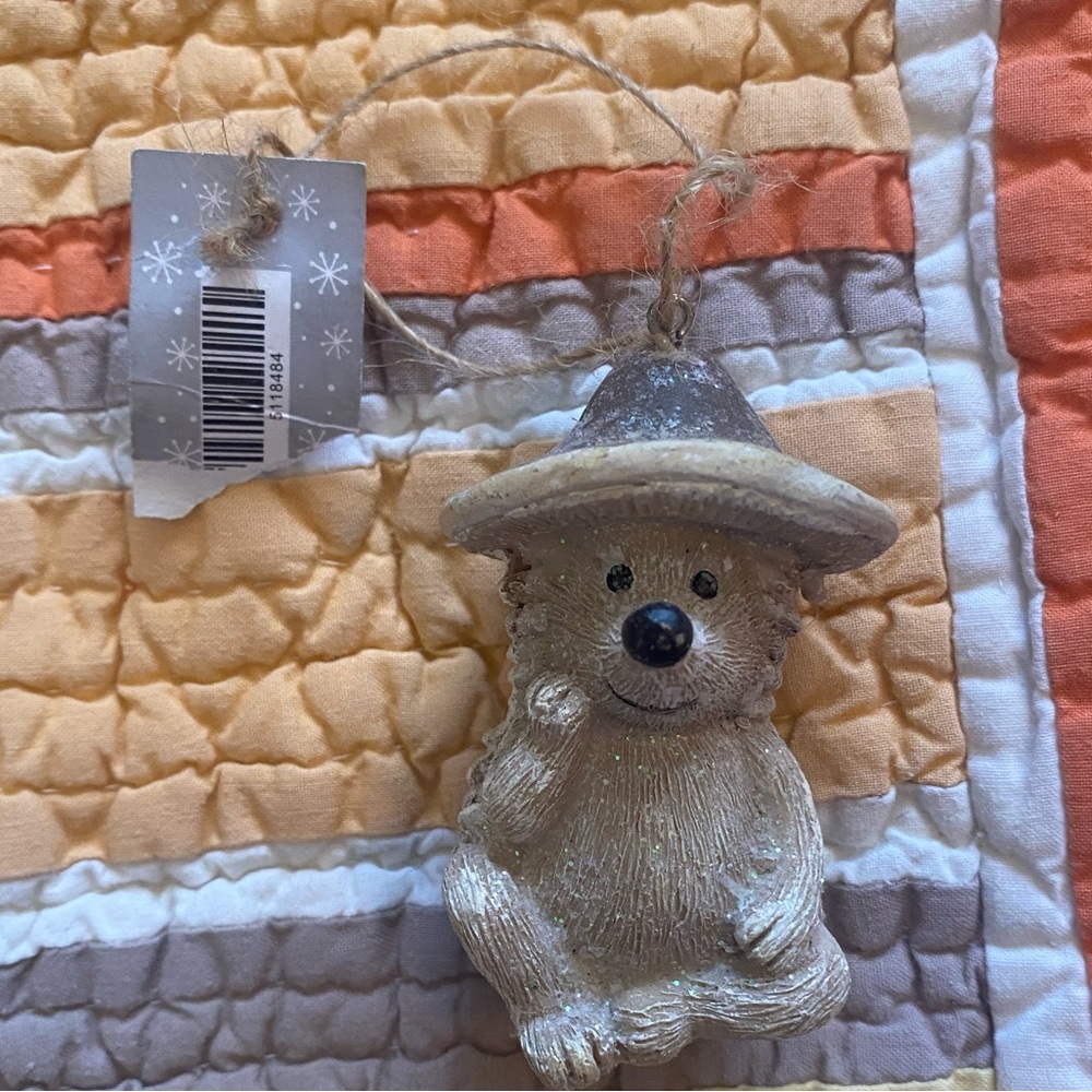 Hedgehog ornament